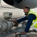 KC-135 Stratotanker &quot;hot-pit refuel&quot; at RAF Fairford