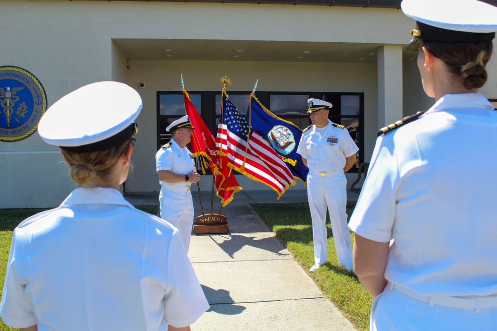 Navy Environmental Preventive Medicine Unit Two Holds Promotion Ceremony