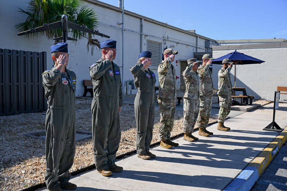 USAFWC leadership visit 350th SWW