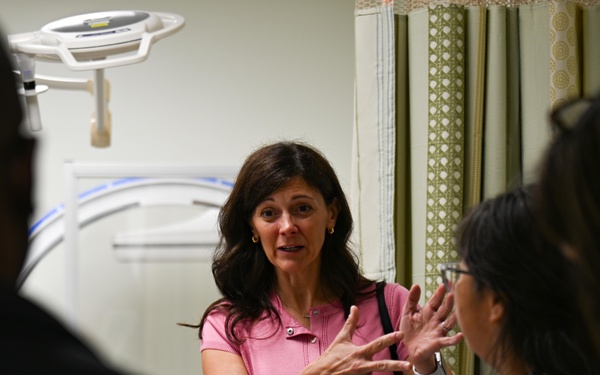 USAFWC leadership visit 350th SWW