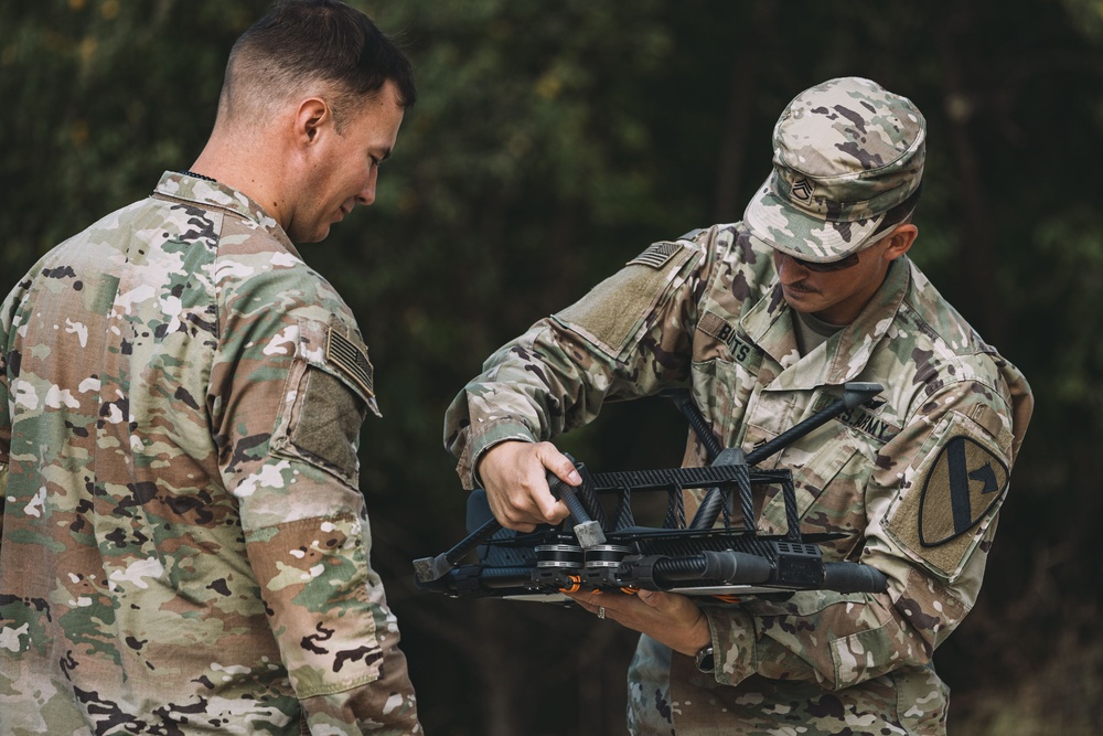 U.S. Drones Take to the Skies over Hohenfels