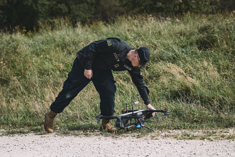 U.S. Drones Take to the Skies over Hohenfels