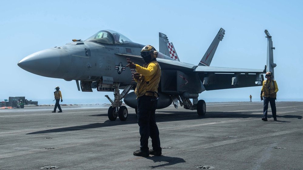 Theodore Roosevelt Flight Deck Operations