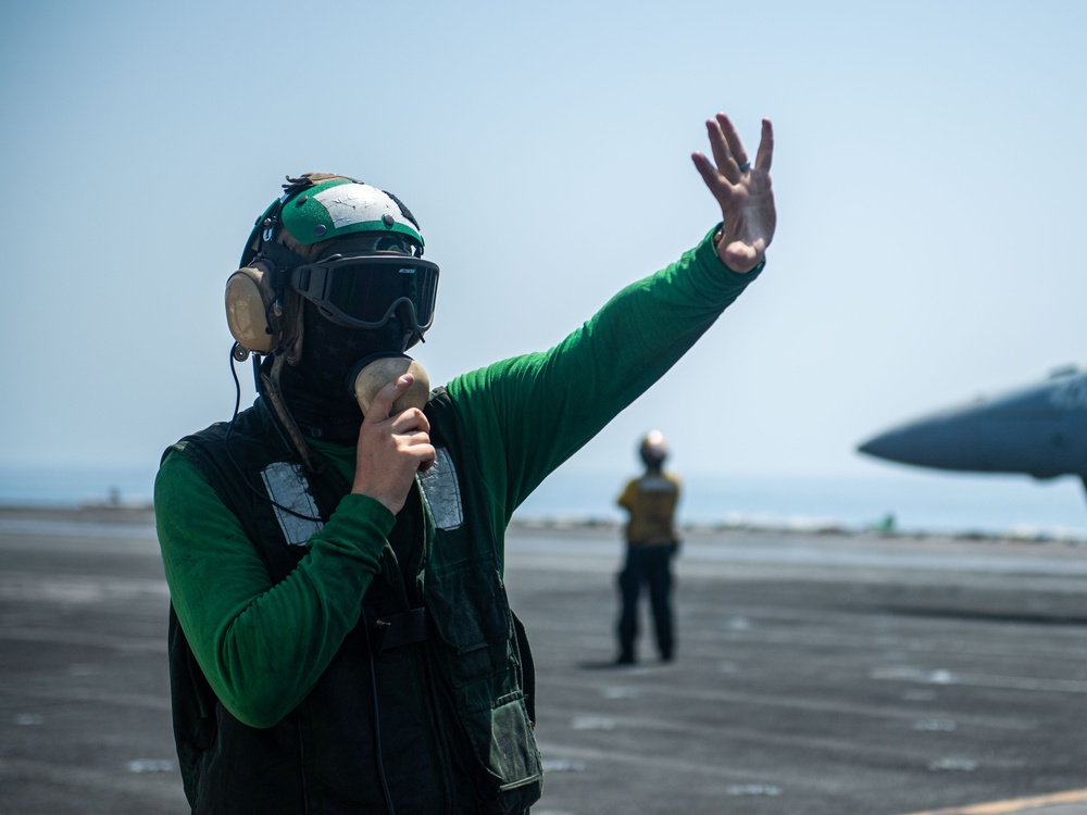 Theodore Roosevelt Flight Deck Operations