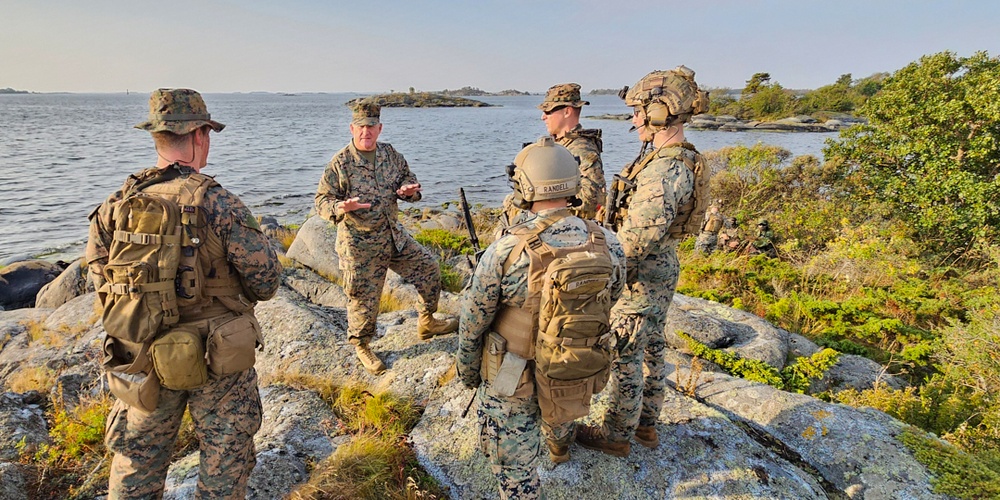 U.S., Swedish Marines team up for Exercise Archipelago Endeavor 24