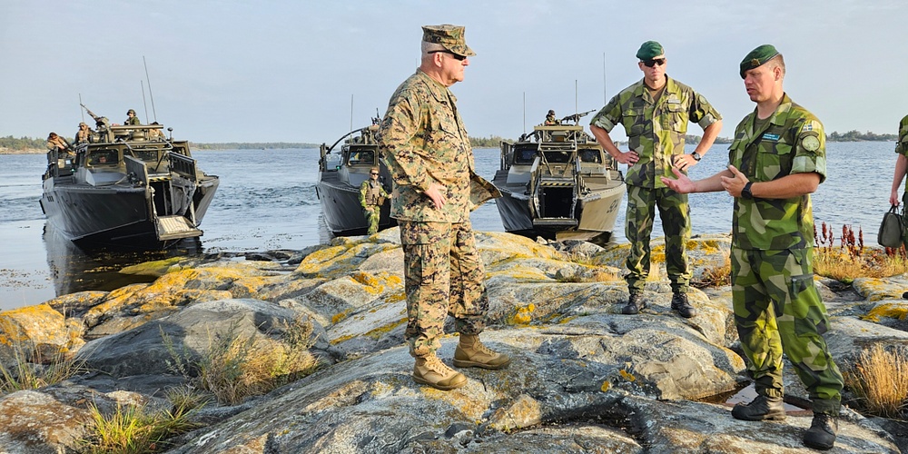 U.S., Swedish Marines team up for Exercise Archipelago Endeavor 24