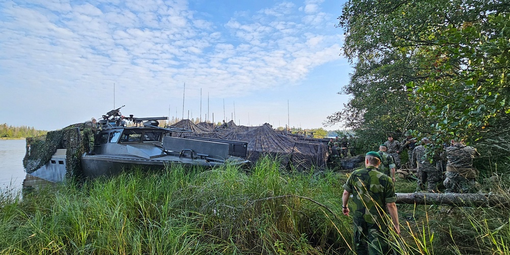 U.S., Swedish Marines team up for Exercise Archipelago Endeavor 24