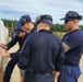 Coast Guard Station Boston crewmembers perform firearm training