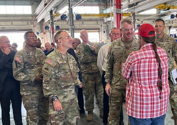 Army leaders visit Red River, reinforce impact of expeditionary OIB