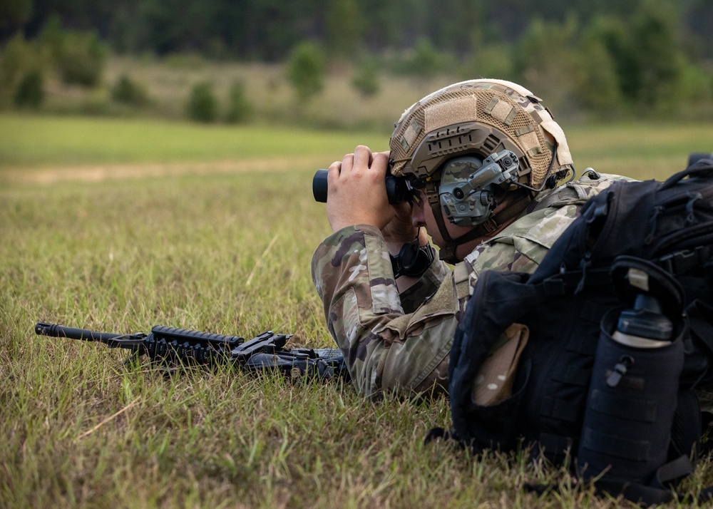Guardsmen compete in the 2024 All Guard Marksmanship Team Tryouts - Day 1