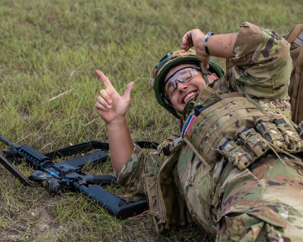 Guardsmen compete in the 2024 All Guard Marksmanship Team Tryouts - Day 1