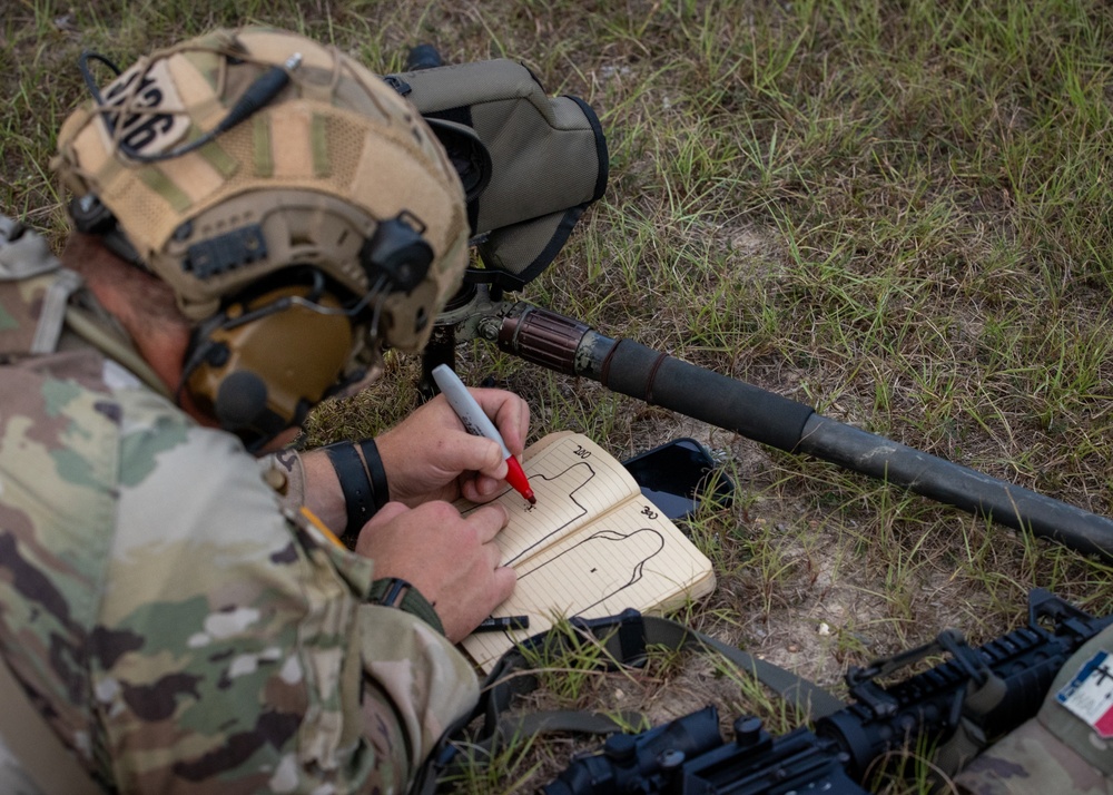 Guardsmen compete in the 2024 All Guard Marksmanship Team Tryouts - Day 1