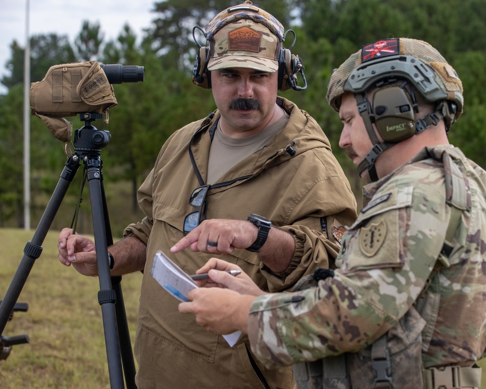 Guardsmen compete in the 2024 All Guard Marksmanship Team Tryouts - Day 1