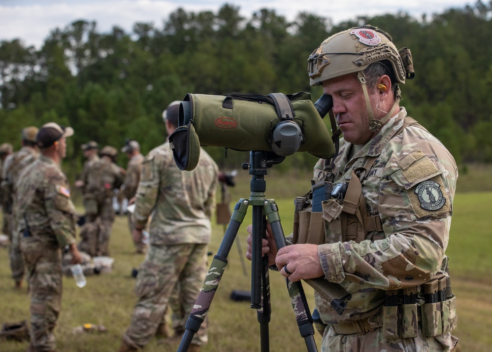 Guardsmen compete in the 2024 All Guard Marksmanship Team Tryouts - Day 1