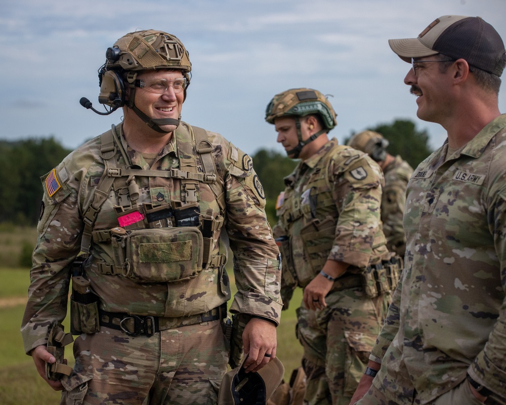 Guardsmen compete in the 2024 All Guard Marksmanship Team Tryouts - Day 1