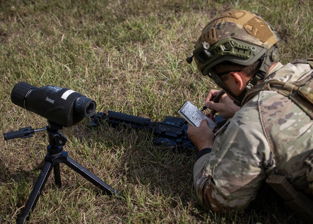 Guardsmen compete in the 2024 All Guard Marksmanship Team Tryouts - Day 1