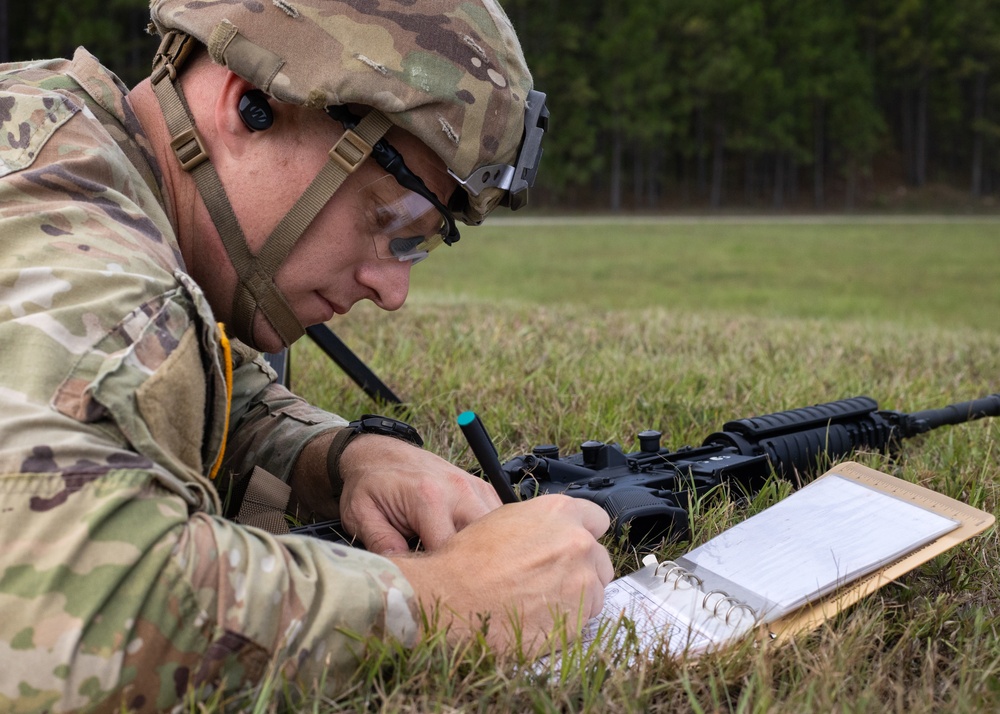 Guardsmen compete in the 2024 All Guard Marksmanship Team Tryouts - Day 1