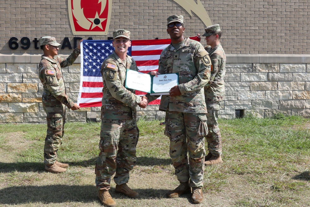 69th ADA Reenlistment