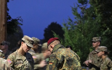 Final Event for 13th CSSB Soldiers Earning German Badge