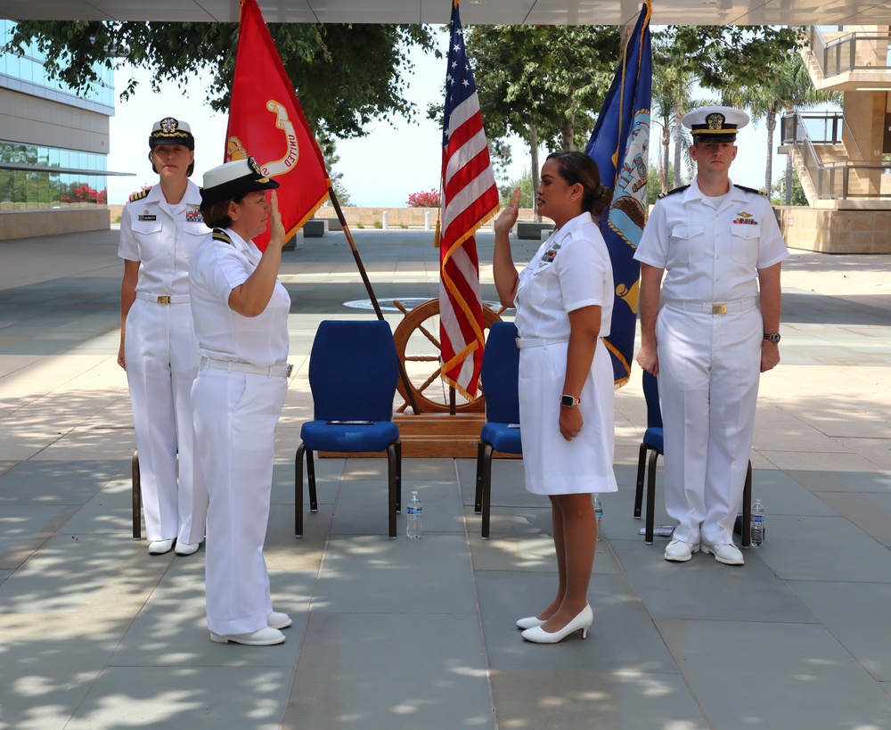 Camp Pendleton Corpsman commissioned into Navy Nurse Corps