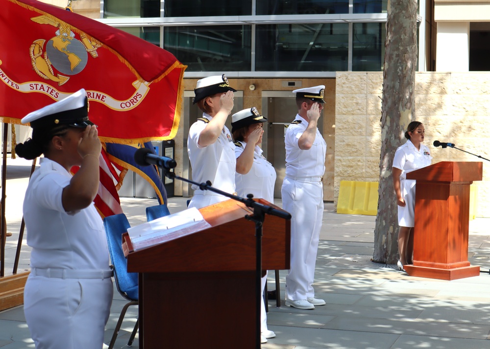 Camp Pendleton Corpsman commissioned into Navy Nurse Corps