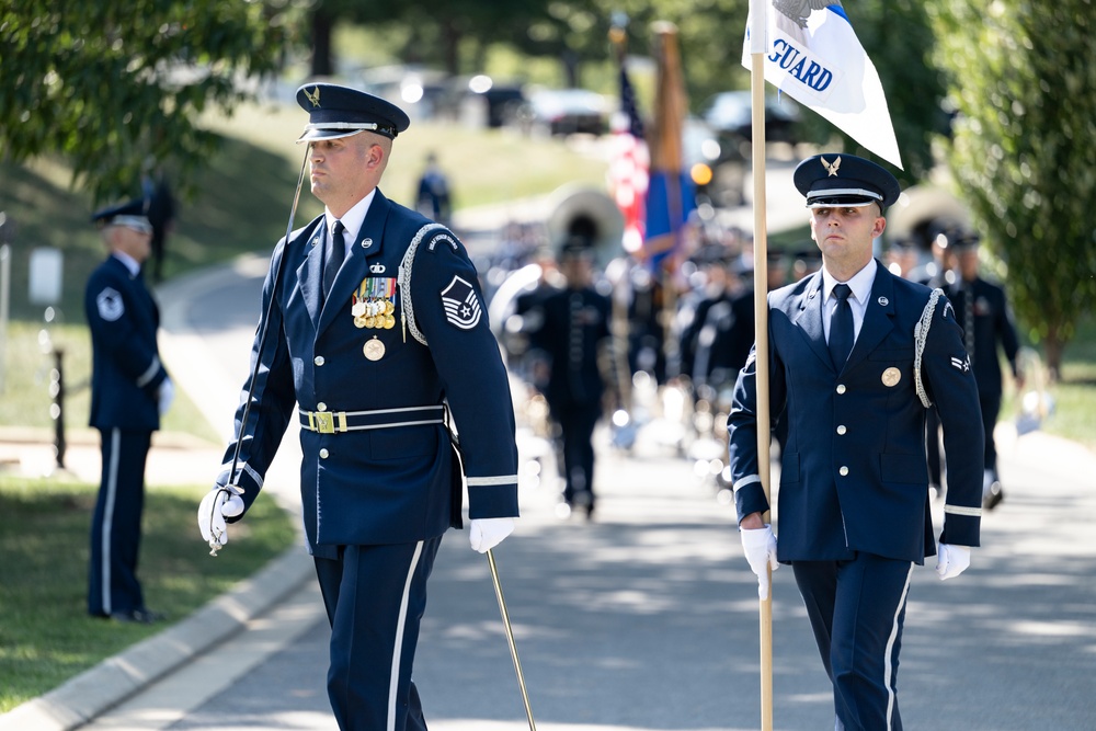 Military Funeral Honors with Funeral Escort are Conducted for U.S. Air Force Col. Joseph Kittinger, Jr. in Section 36