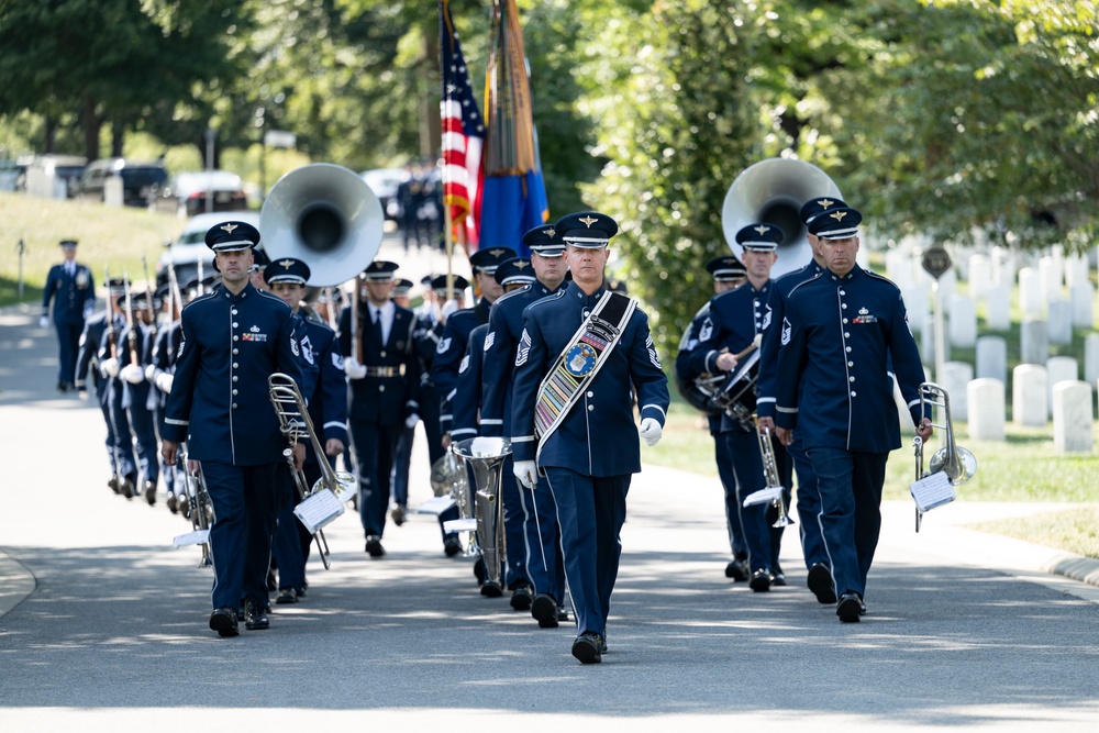 Military Funeral Honors with Funeral Escort are Conducted for U.S. Air Force Col. Joseph Kittinger, Jr. in Section 36