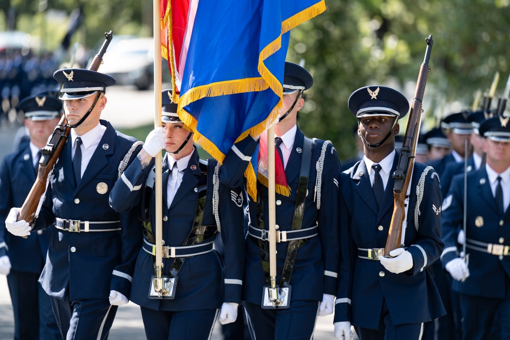 Military Funeral Honors with Funeral Escort are Conducted for U.S. Air Force Col. Joseph Kittinger, Jr. in Section 36