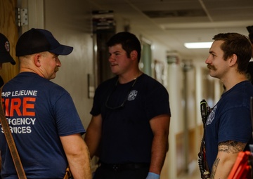 Emergency Response Drill prepares Camp Lejeune to respond to an active threat