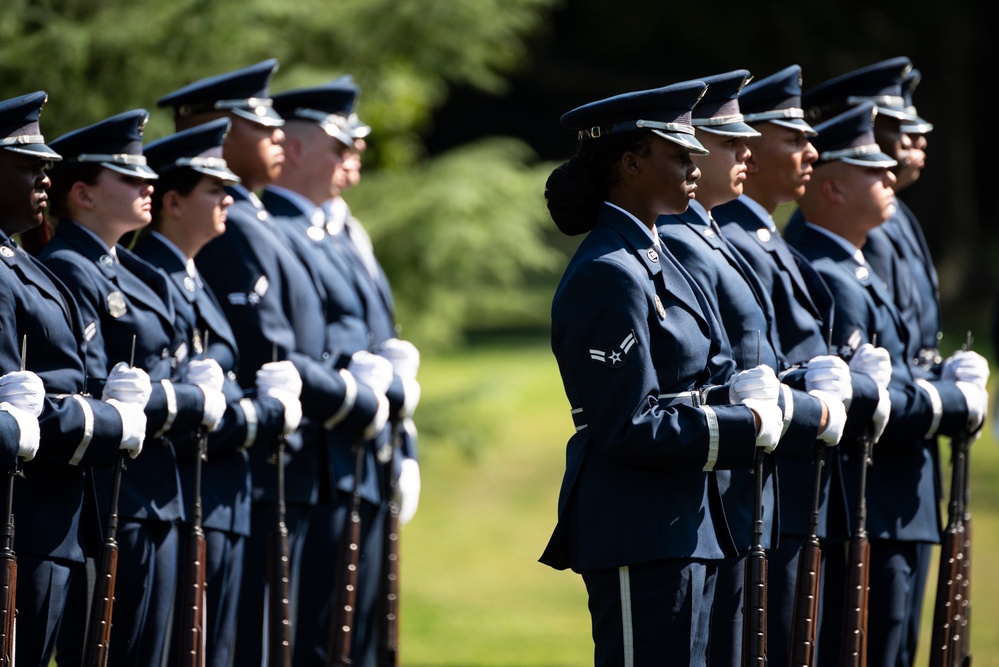 Military Funeral Honors with Funeral Escort are Conducted for U.S. Air Force Col. Joseph Kittinger, Jr. in Section 36