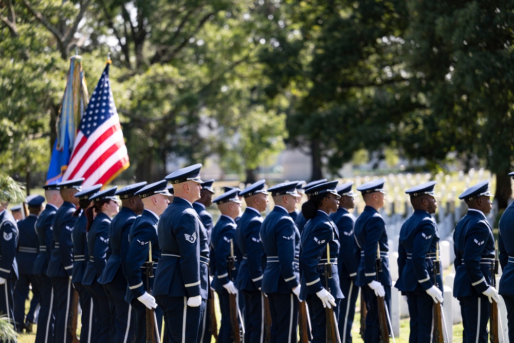 Military Funeral Honors with Funeral Escort are Conducted for U.S. Air Force Col. Joseph Kittinger, Jr. in Section 36