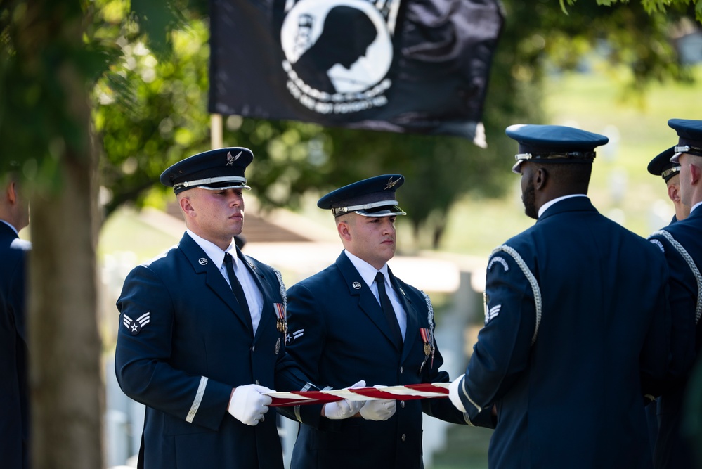 Military Funeral Honors with Funeral Escort are Conducted for U.S. Air Force Col. Joseph Kittinger, Jr. in Section 36