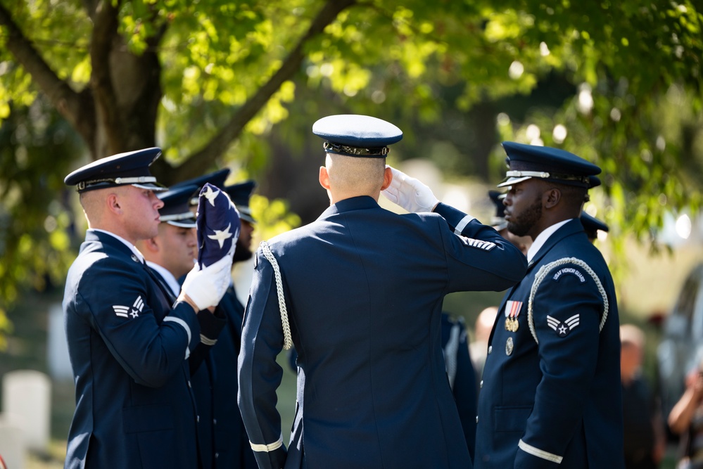 Military Funeral Honors with Funeral Escort are Conducted for U.S. Air Force Col. Joseph Kittinger, Jr. in Section 36