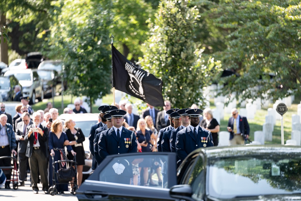 Military Funeral Honors with Funeral Escort are Conducted for U.S. Air Force Col. Joseph Kittinger, Jr. in Section 36