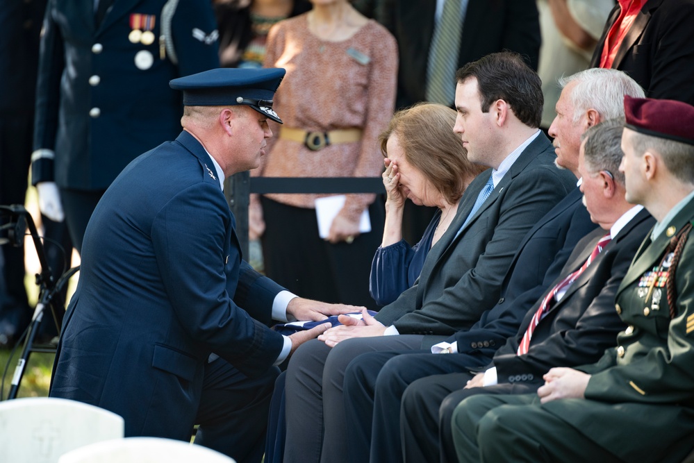 Military Funeral Honors with Funeral Escort are Conducted for U.S. Air Force Col. Joseph Kittinger, Jr. in Section 36