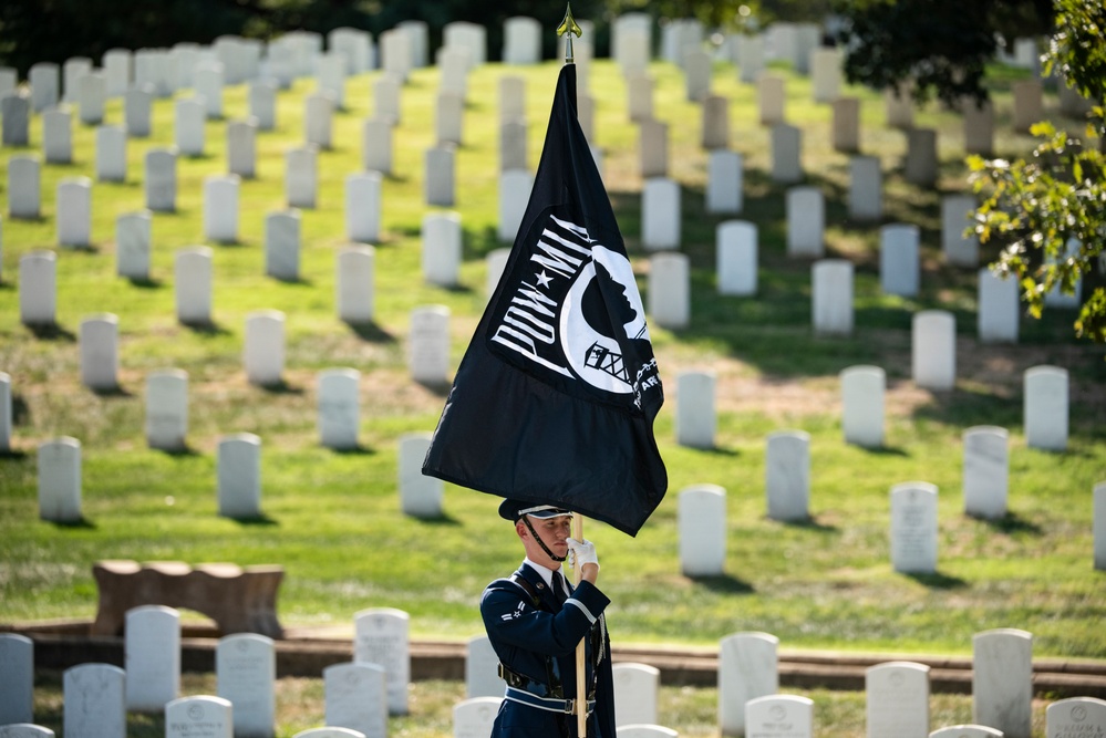 Military Funeral Honors with Funeral Escort are Conducted for U.S. Air Force Col. Joseph Kittinger, Jr. in Section 36