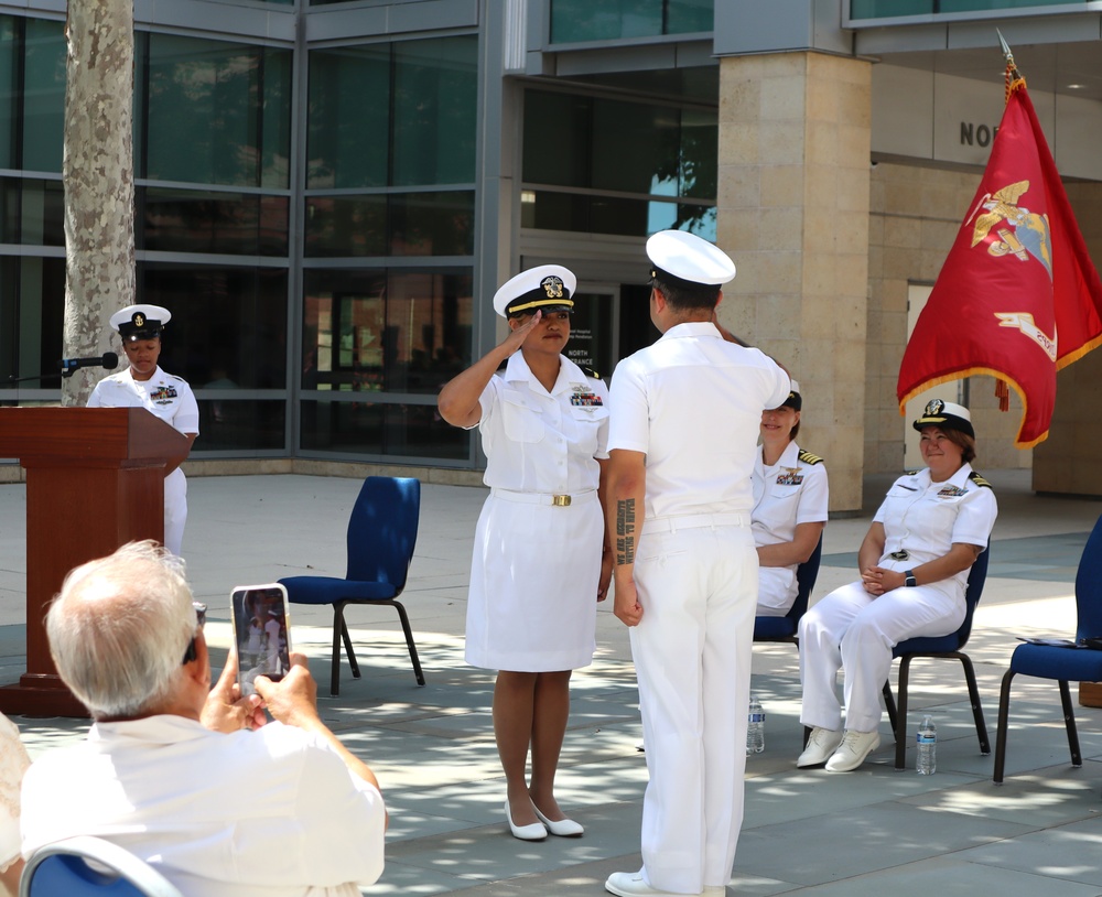 Camp Pendleton Corpsman commissioned into Navy Nurse Corps