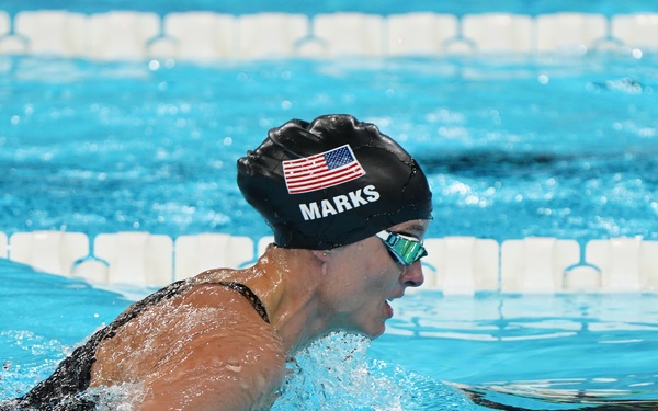 SFC Elizabeth Marks wins five silver medals in 2024 Paralympics