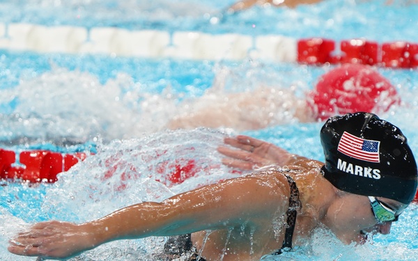 SFC Elizabeth Marks wins five silver medals in 2024 Paralympics