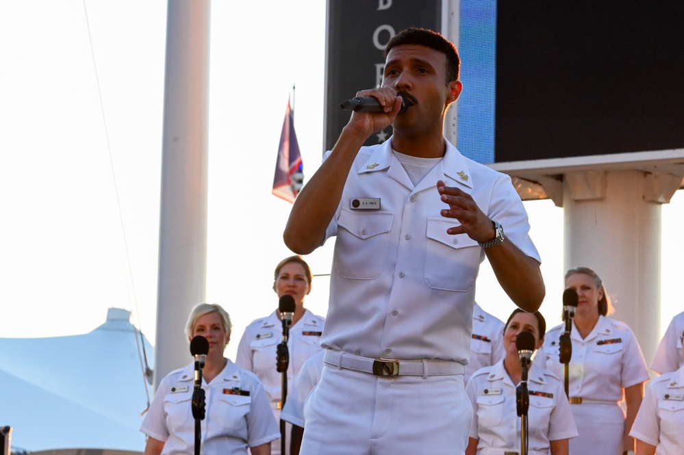 Navy Band Performs at National Harbor