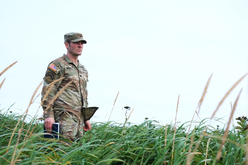 11th Airborne Division surveys Shemya Island