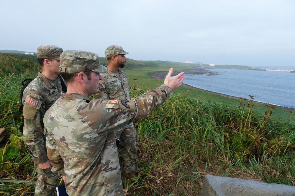 11th Airborne Division surveys Shemya Island