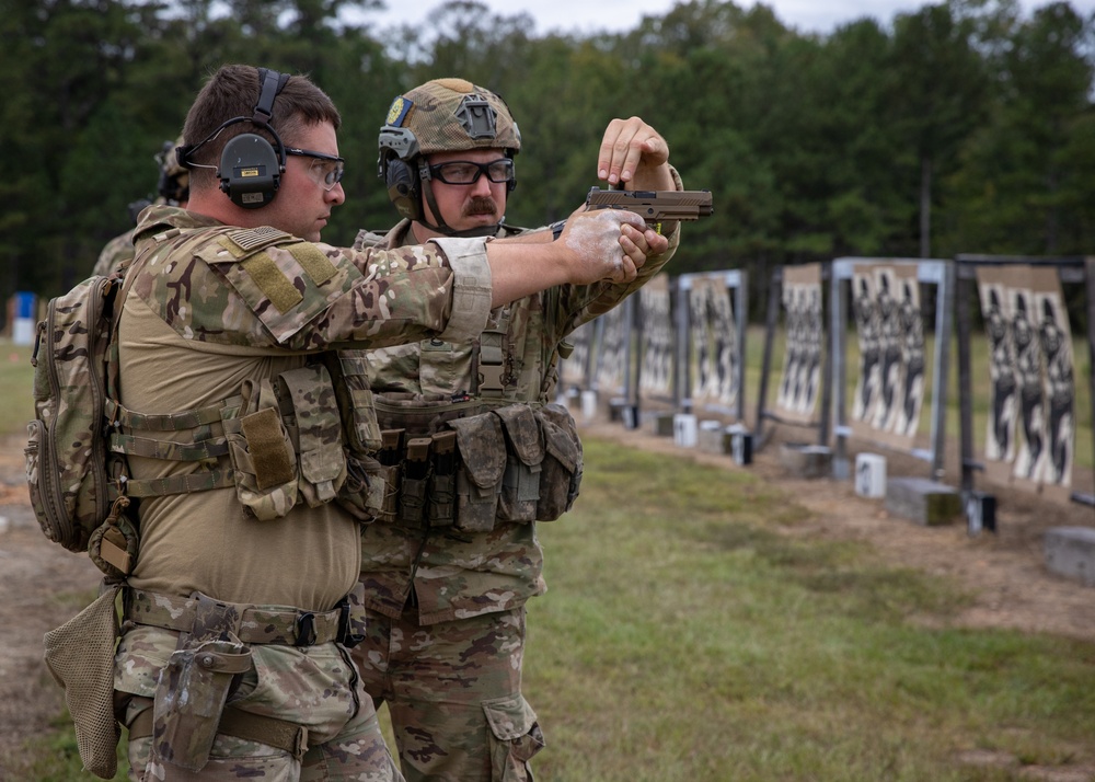 Guardsmen compete in the 2024 All Guard Marksmanship Team Tryouts - Day 2