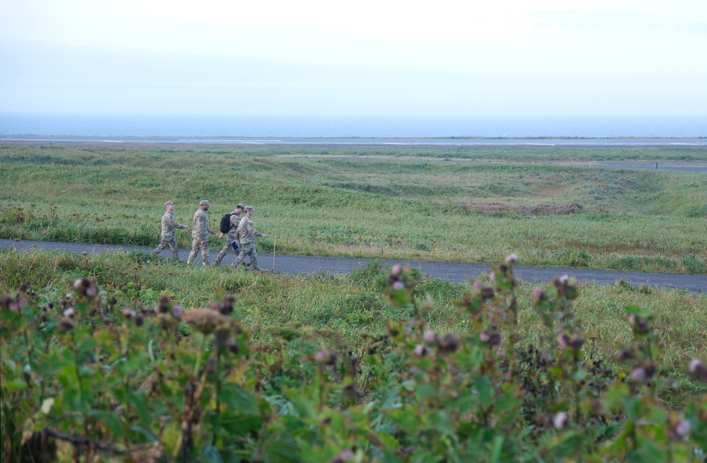 11th Airborne Division surveys Shemya Island