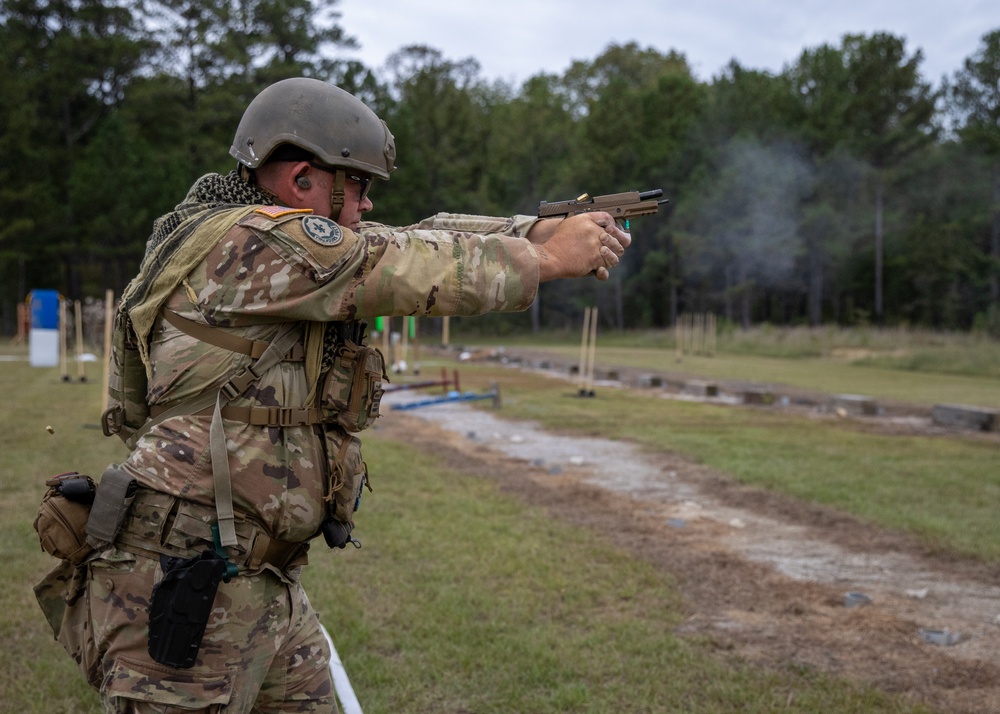 Guardsmen compete in the 2024 All Guard Marksmanship Team Tryouts - Day 2