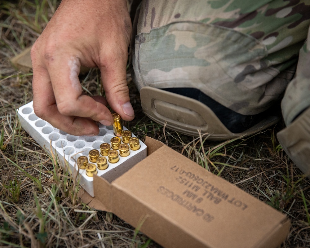 Guardsmen compete in the 2024 All Guard Marksmanship Team Tryouts - Day 2