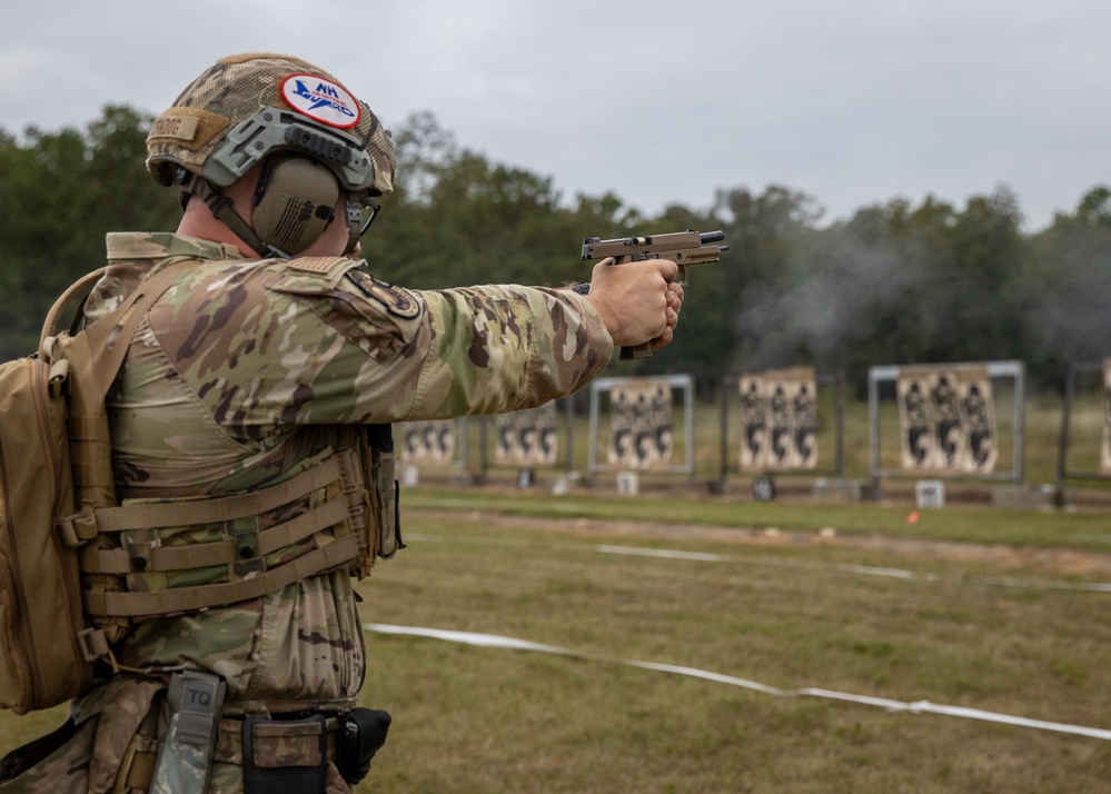 Guardsmen compete in the 2024 All Guard Marksmanship Team Tryouts - Day 2