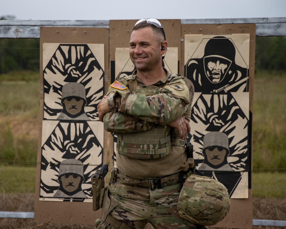 Guardsmen compete in the 2024 All Guard Marksmanship Team Tryouts - Day 2