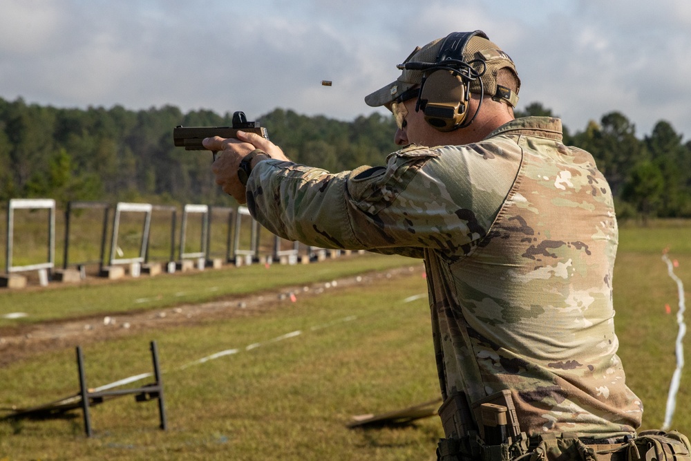 Guardsmen compete in the 2024 All Guard Marksmanship Team Tryouts - Day 3