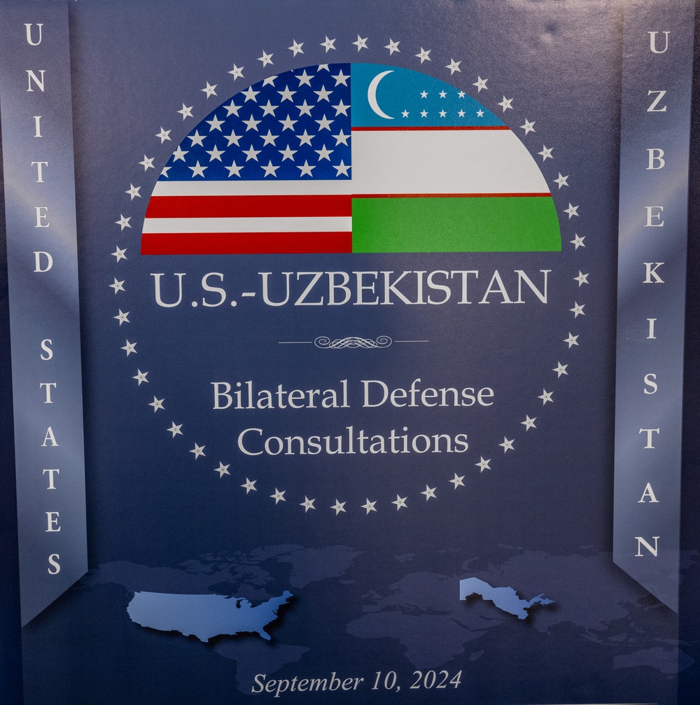 Deputy Assistant Secretary of Defense Laura Cooper meets with Uzbek Chief of General Staff